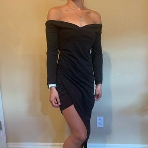 Formal black dress